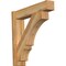 Ekena Millwork Balboa Block Rough Sawn Outlooker, Western Red Cedar, 6"W x 26"D x 26"H OUT06X26X26BOA05RWR - alternate 1